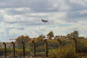 Maniobras militares Ocean Sky 19 en Canarias (Foto Antonio Rico)